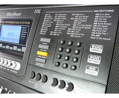 Imagem de Piano Digital Portátil 61 Teclas C/ Sons Realistas E Funções