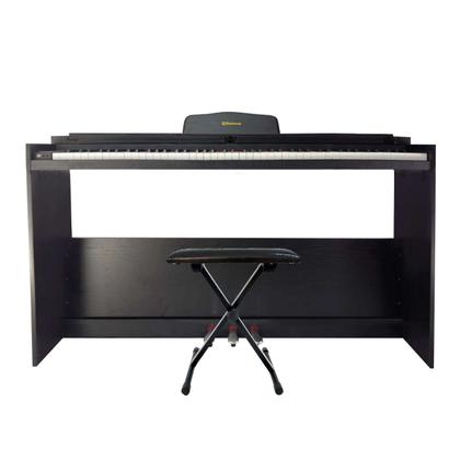 Imagem de Piano Digital Waldman Legato DPLG-88 Preto 88 Teclas + Banqueta