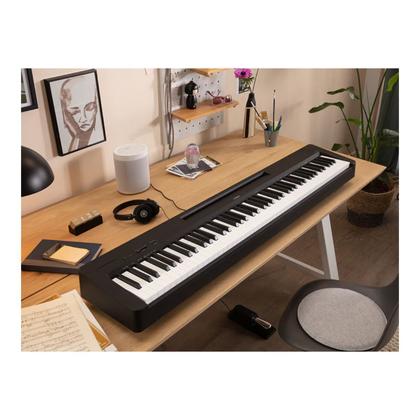 Imagem de Piano Digital Yamaha P-145BTB Bluetooth 88 Teclas Preto