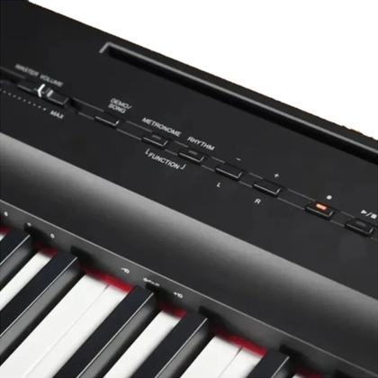 Imagem de Piano Digital Yamaha P-Series P-125 aB Preto C/ Fonte e Pedal