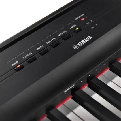 Imagem de Piano Digital Yamaha P-Series P-125 aB Preto C/ Fonte e Pedal