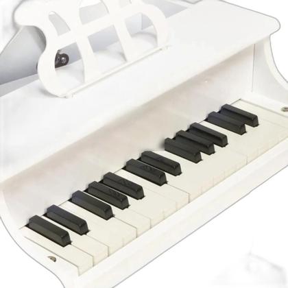 Imagem de Piano infantil 30 teclas cor branca custom kids ckpi 30