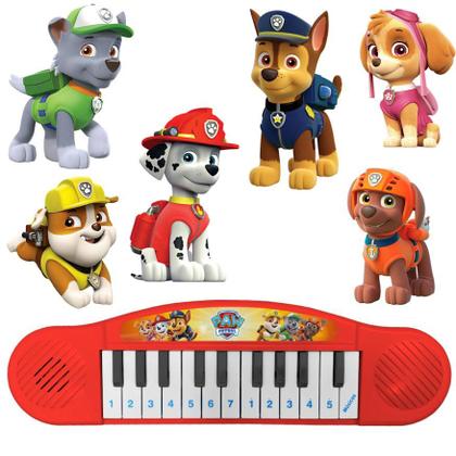 Imagem de Piano Melodia Musical Infantil Patrulha Canina