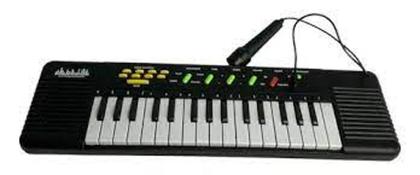 Imagem de Piano Teclado Eletrônico Infantil 32 Teclas Com Microfone