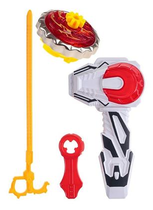 Imagem de Pião De Batalha Combate 3d Com Lançador Tipo Bayblade