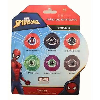 Imagem de Pião de Batalha Homem Aranha Venon Beyblade Spider-Man