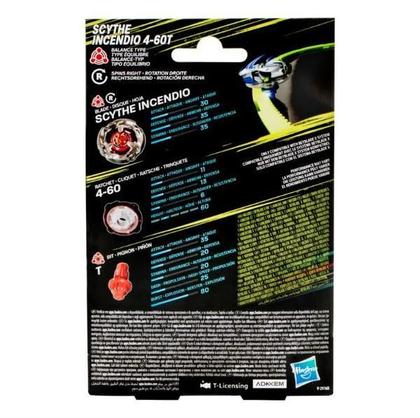 Imagem de Pião E Lançador Beyblade X Hells Scythe - Hasbro F9583