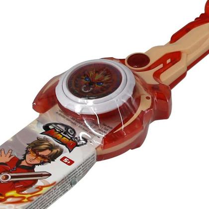 Imagem de Pião Infinity Nado Mini Sword Battle Vermelho