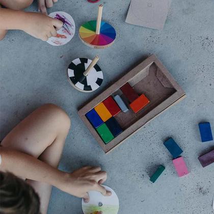 Imagem de Pião Mágico da Lume: Descubra a Magia dos Efeitos Visuais com Discos Encantados