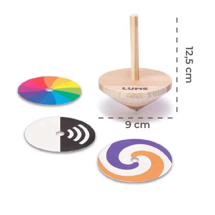 Imagem de Pião Mágico da Lume: Descubra a Magia dos Efeitos Visuais com Discos Encantados