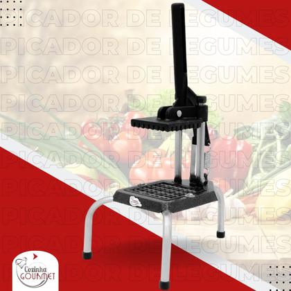 Imagem de Picador Cortador de Legumes E Batata Cabrita Reforçado + Lamina 10mm 