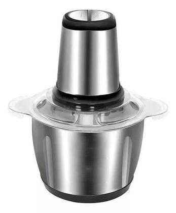 Imagem de Picador De Alimentos 3L Moedor De Carne Mixer Processador Elétrico Cozinha Casa Alho - 110v