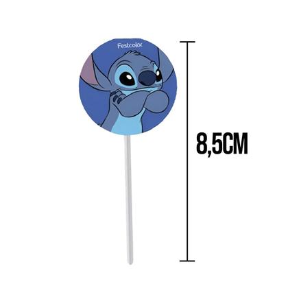 Imagem de Picks Decorativos Stitch - 8 Unidades
