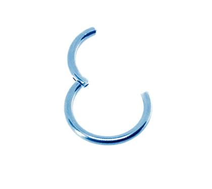 Imagem de Piercing Argola Articulada Click 1.2mm em Titânio Light Blue 36v