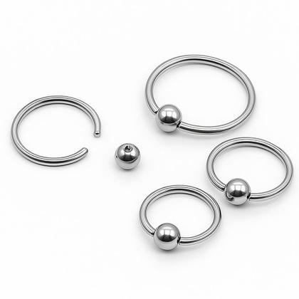 Imagem de Piercing Captive Aço Cirúrgico 1.6mm