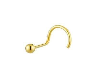 Imagem de Piercing de nariz bolinha ouro 18k Ishizaki