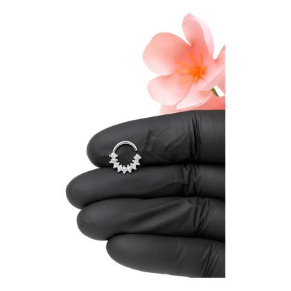 Imagem de Piercing De Prata 925 Para Septo Brilhante Cravejado