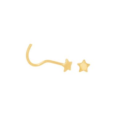 Imagem de Piercing em Ouro 18k Estrela - AU8778