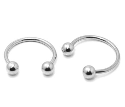 Imagem de Piercing Ferradura Aço Cirúrgico 1.6mm