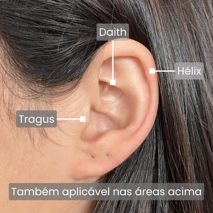 Imagem de Piercing Nostril Cravejado Fino Prata legitíma 925 delicado