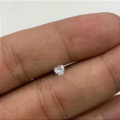 Imagem de Piercing Ponto De Luz Zircônia Coração