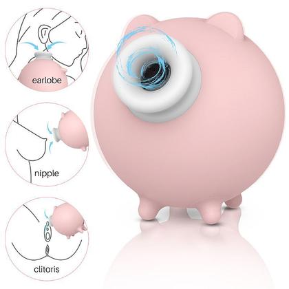 Imagem de Piggy Sugador de Clitóris com Pulsação S-Hande - Rosa