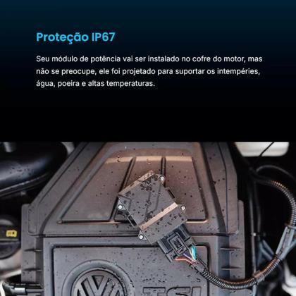 Imagem de Piggyback Módulo Chip De Potência Torque Até 25% De Ganhos Volkswagen Polo 2018/22 e Up 2015/2 FT-01