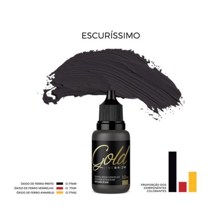 Imagem de Pigmento Escurissimo Line Brow MagColor Gold 10ml
