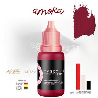 Imagem de Pigmento Lips Mag Gold 5ml p/ Micro Labial - Escolha a Cor