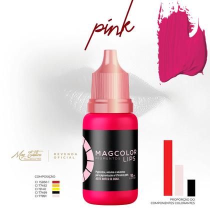 Imagem de Pigmento p/ Micro Labial Lips Mag Gold 5ml -  Escolha a Cor