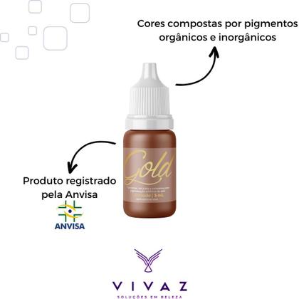 Imagem de Pigmentos Mag Color L Gold - 5ml