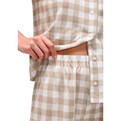 Imagem de Pijama Americano Curto Hering 100% Algodão - Xadrez