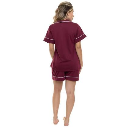 Imagem de Pijama Americano Curto Vermelho Sepie 600