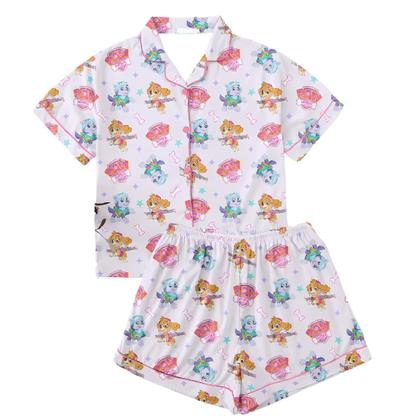 Imagem de Pijama Americano Infantil Stitch Roupa De Dormir Personagens Menina