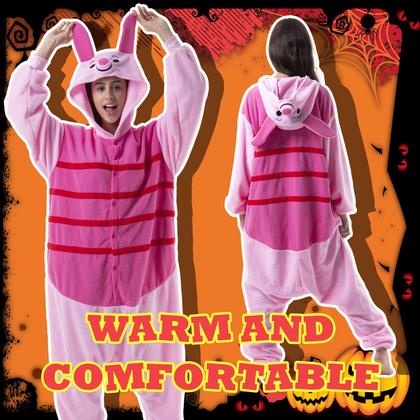 Imagem de Pijama Beauty Shine, macacão unissex para adultos, Piglet Cosplay