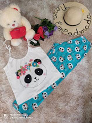 Imagem de Pijama calça Personagem temático adulto