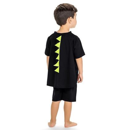 Imagem de Pijama com capa Dinossauro KYLY Brilha no escuro