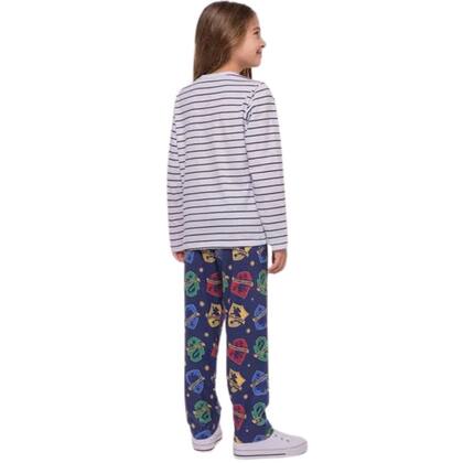 Imagem de Pijama Conjunto Infantil Meninas Veggi Harry Potter Longo