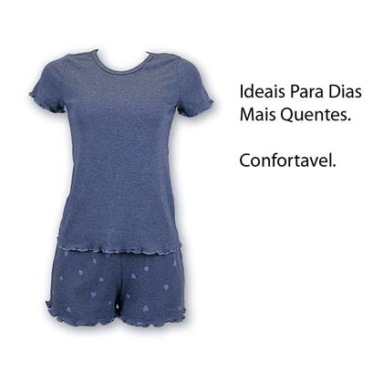 Imagem de Pijama Curto Feminino Shortdoll Rlibana DeMillus 220149