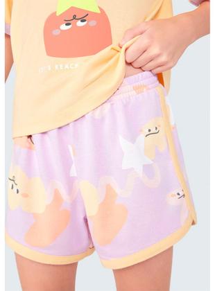 Imagem de Pijama Curto Hering 56L4 Infantil Estampado Algodão T. 06/14