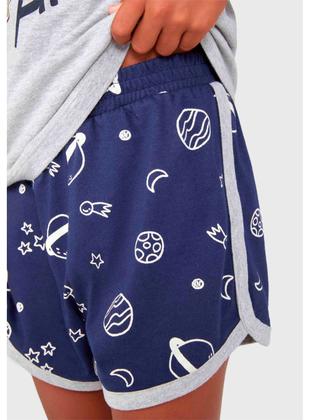 Imagem de Pijama Curto Hering 56LR Infantil Algodão T.04/14