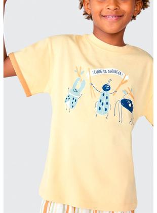 Imagem de Pijama Curto Hering 56LR Infantil Algodão T.04/14