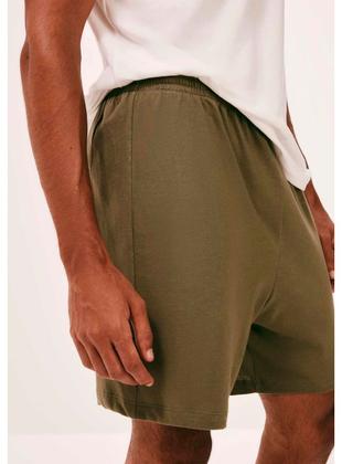 Imagem de Pijama Curto Hering 7613 Masculino Gola V Algodão T. P/XXG