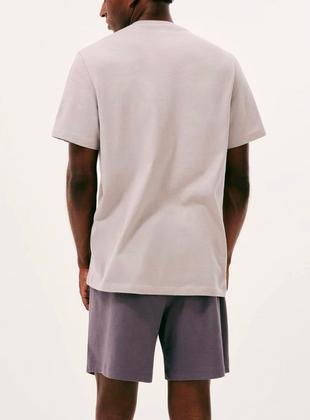 Imagem de Pijama Curto Hering 7613 Masculino Gola V Algodão T. P/XXG