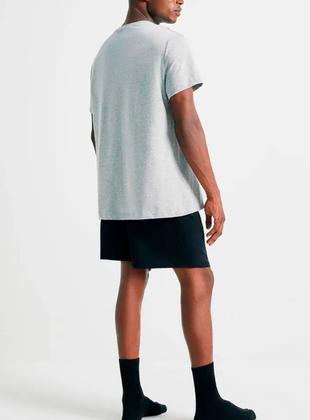 Imagem de Pijama Curto Hering 7613 Masculino Gola V Algodão T. P/XXG