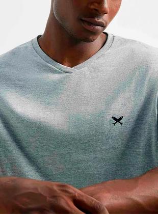 Imagem de Pijama Curto Hering 7613 Masculino Gola V Algodão T. P/XXG