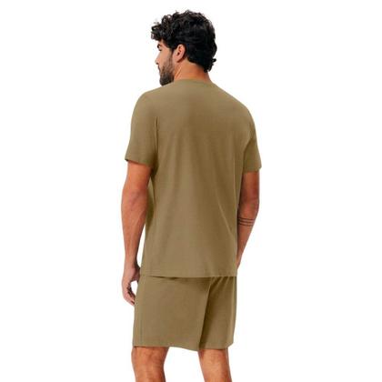 Imagem de Pijama Curto Masculino Hering Algodão Pima