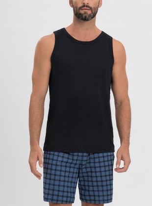 Imagem de Pijama Curto Mensageiro Dos Sonhos 0131945 Masculino Estampado Algodão T. M/GG