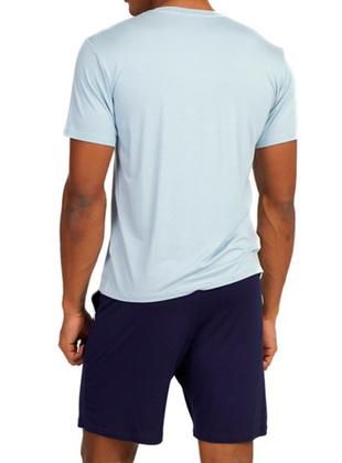 Imagem de Pijama Curto Podiun 258124 Masculino Gola V Viscolycra T. M/XG