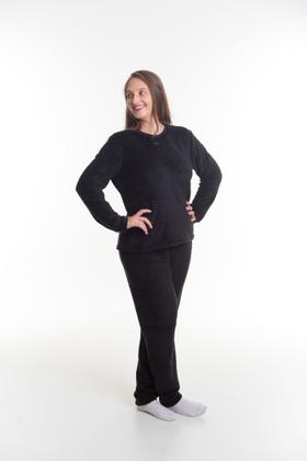 Imagem de Pijama de Inverno Plus Size Feminino